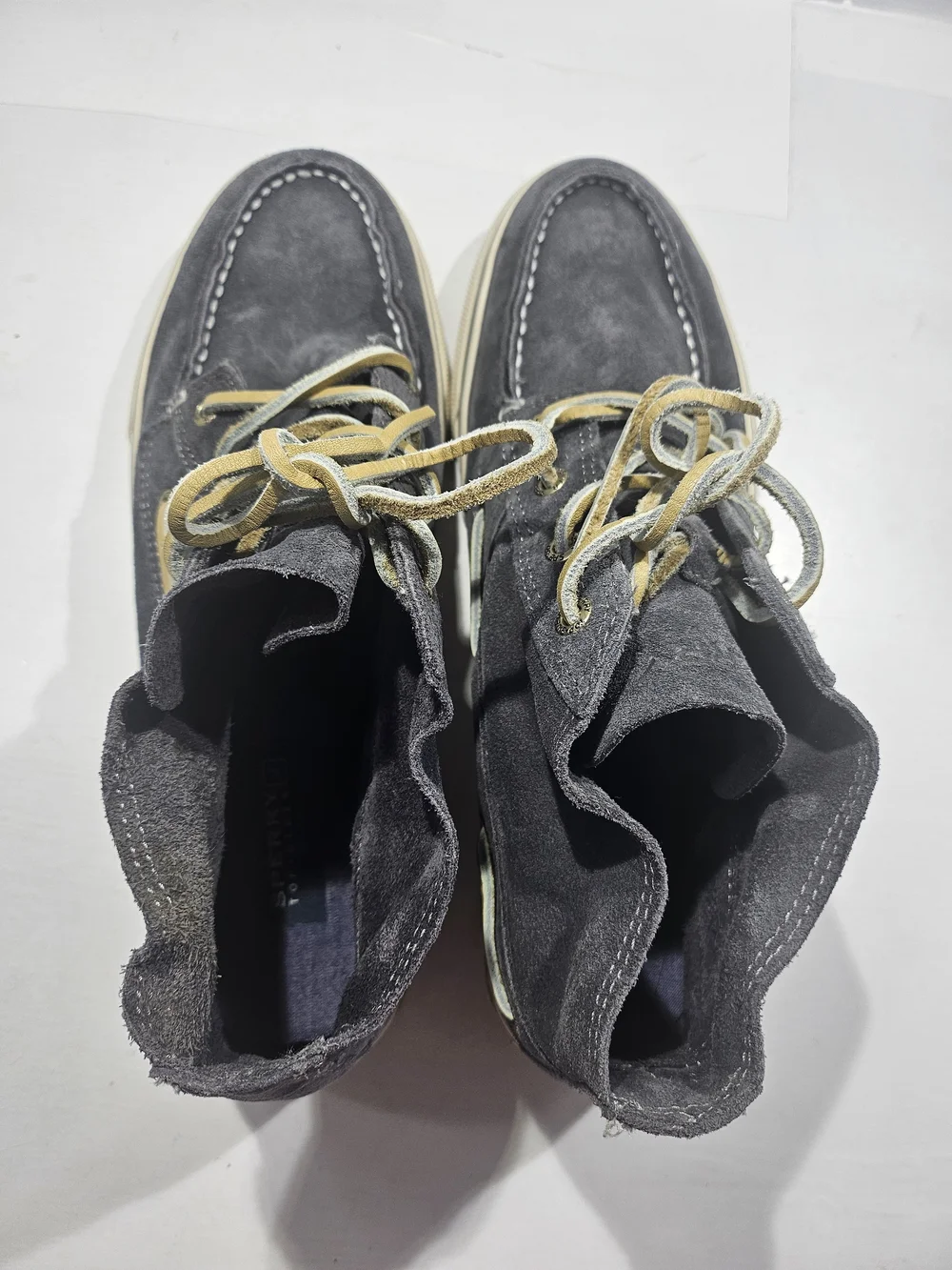 SPERRY TOP-SIDER BAHAMA CHUKKA ANKLE BOOTS MEN'S 10.5M DARK GREY